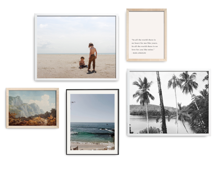 Simple Framed Print